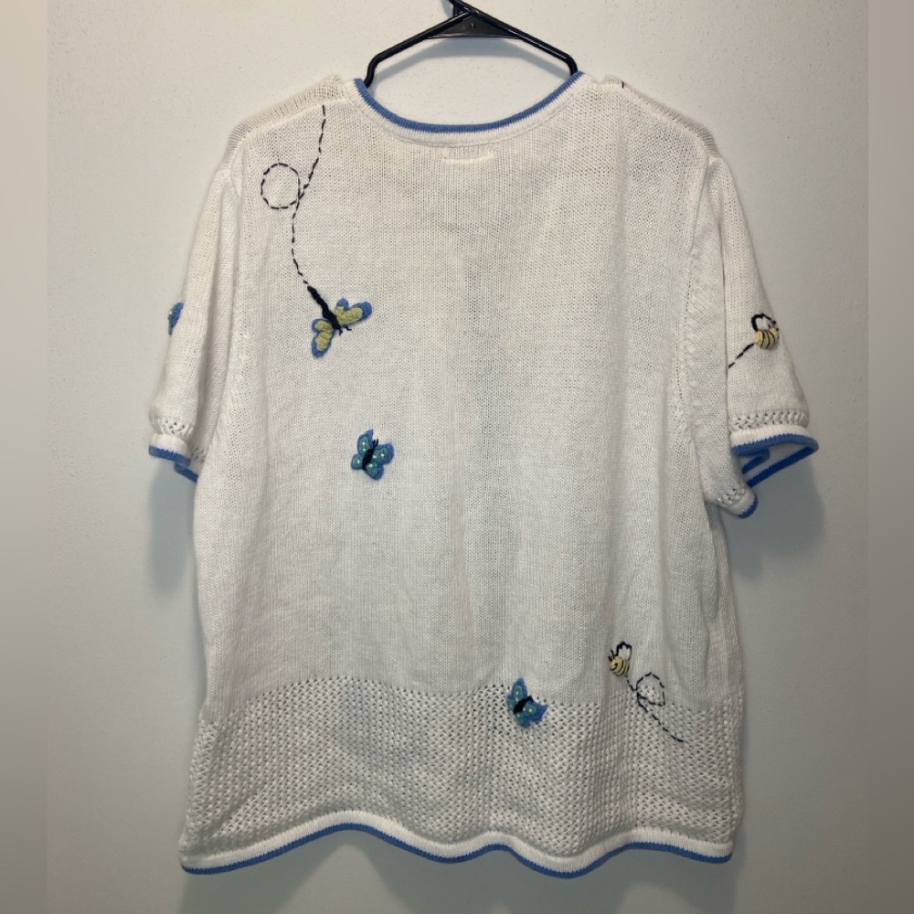 VTG Christopher & Banks Bug Cardigan - Picture 5 of 13